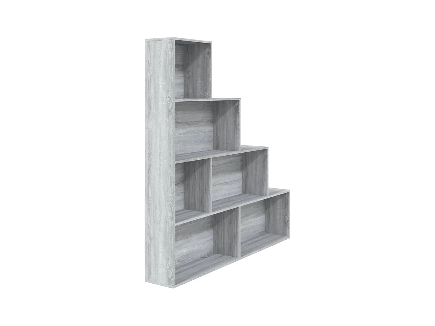 Choctaw  Boekenkast 155x24x160 cm grijs sonoma eikenkleurig