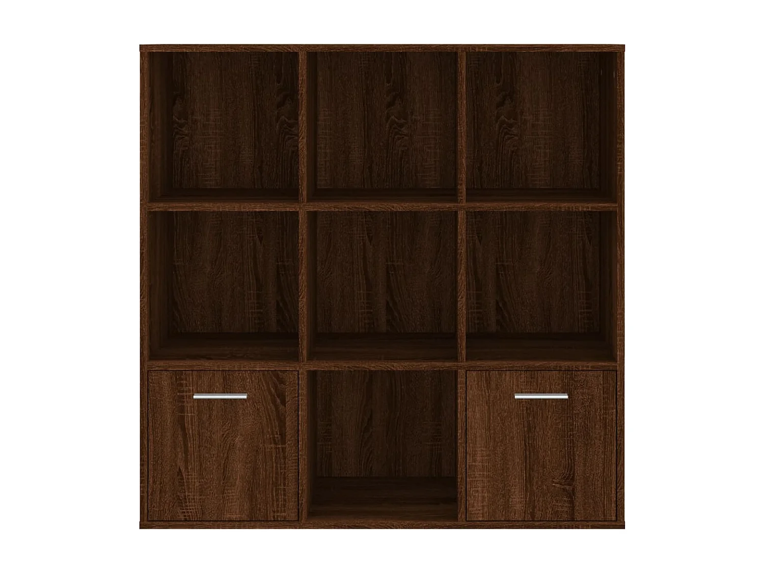 Clonakenny  Armoire à livres Chêne marron 98x30x98 cm