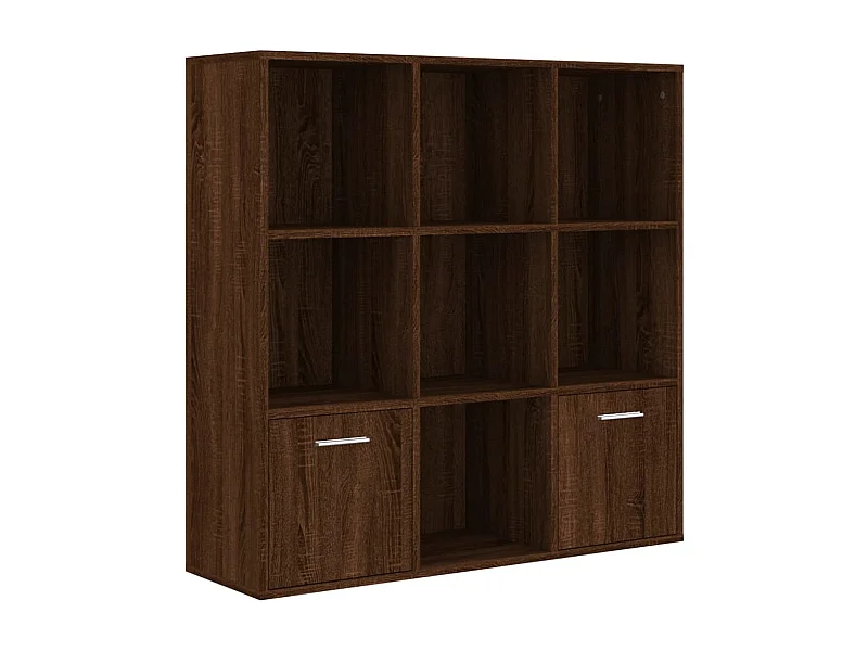 Clonakenny  Armoire à livres Chêne marron 98x30x98 cm