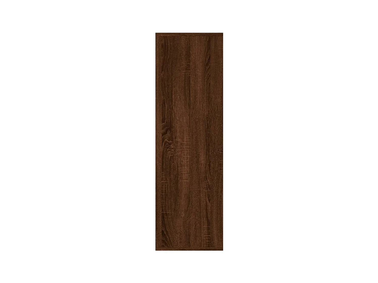 Wakarusa  Armoire à livres chêne marron 98x29x97,5 cm