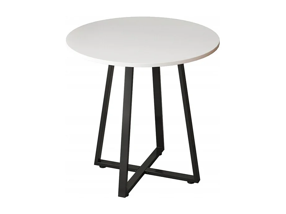 RUNDER COFFEE TABLE INDUSTRIAL LOFT SOFA TABLE WEISS MODERN