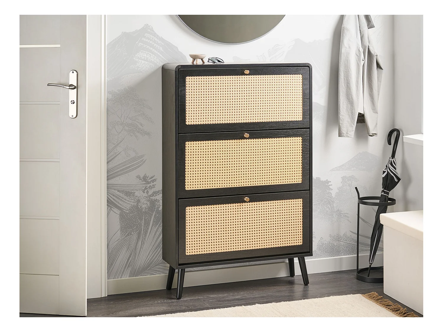 Meuble à chaussures MOURA Noir