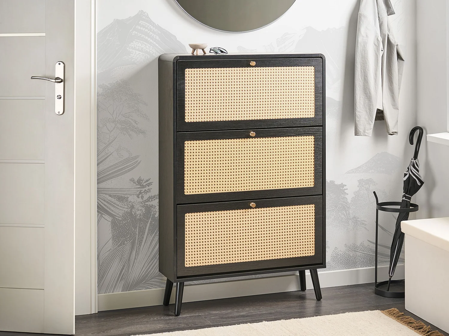 Meuble à chaussures MOURA Noir