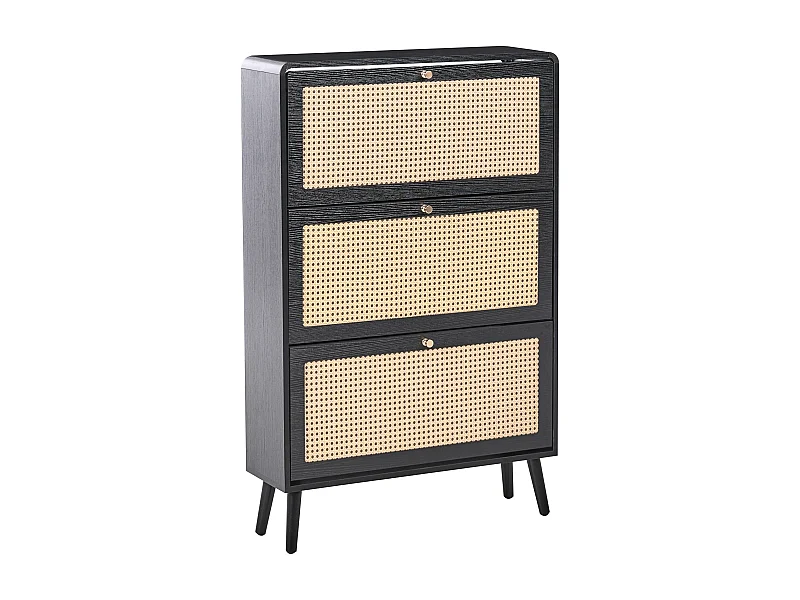 Meuble à chaussures MOURA Noir