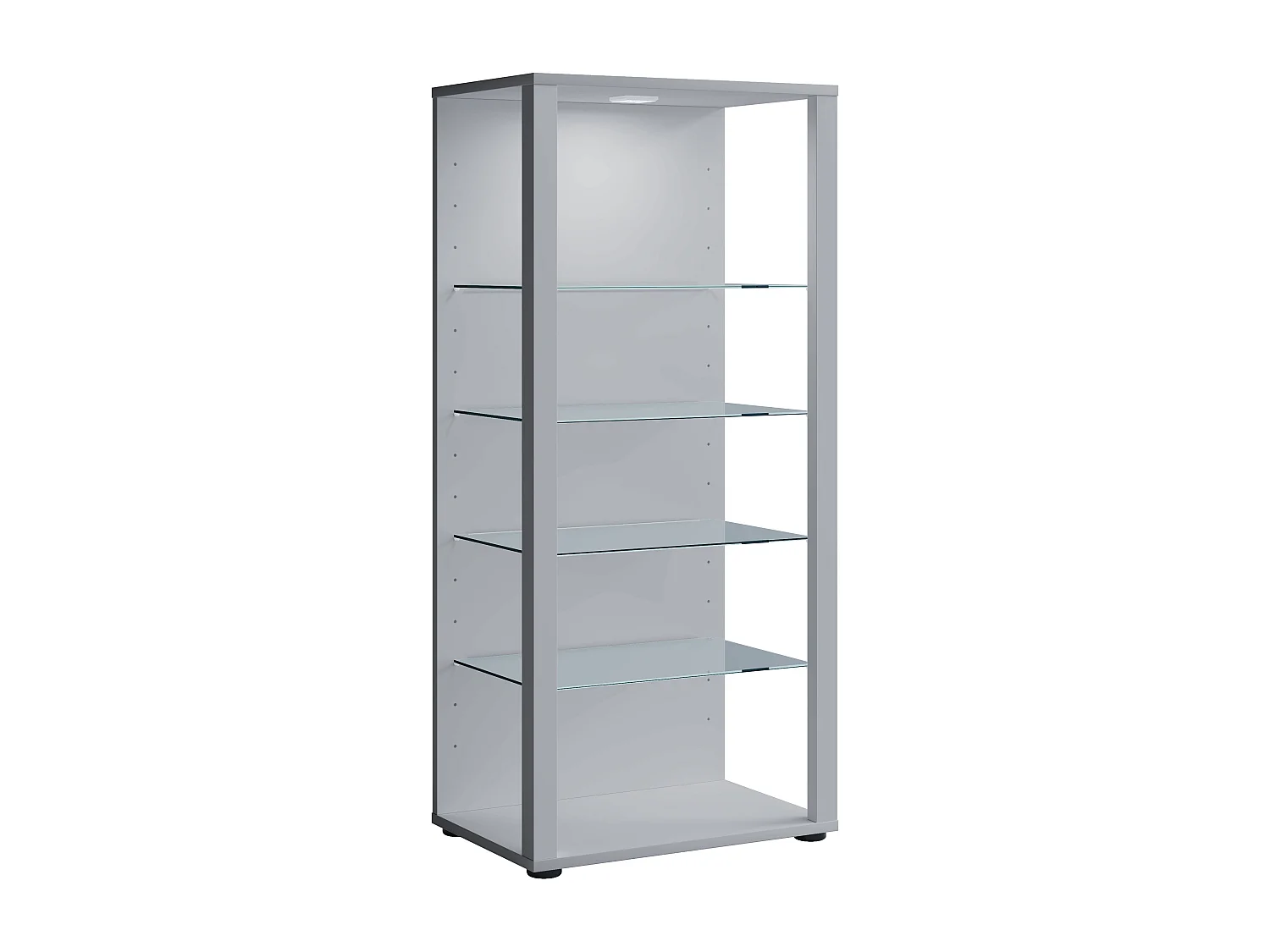 Holz Glas Stand Vitrine Sammelvitrine Glasol lll