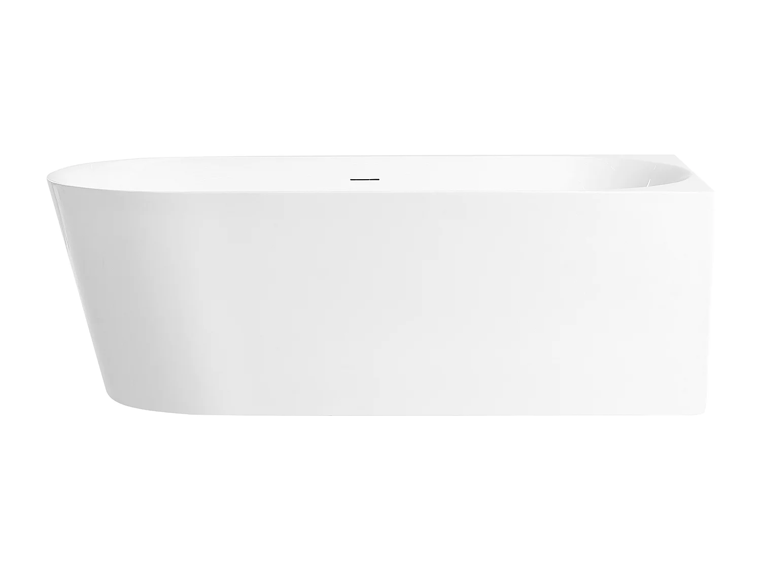 Baignoire d'angle RENACA Côté droite 170 x 79 cm Blanc