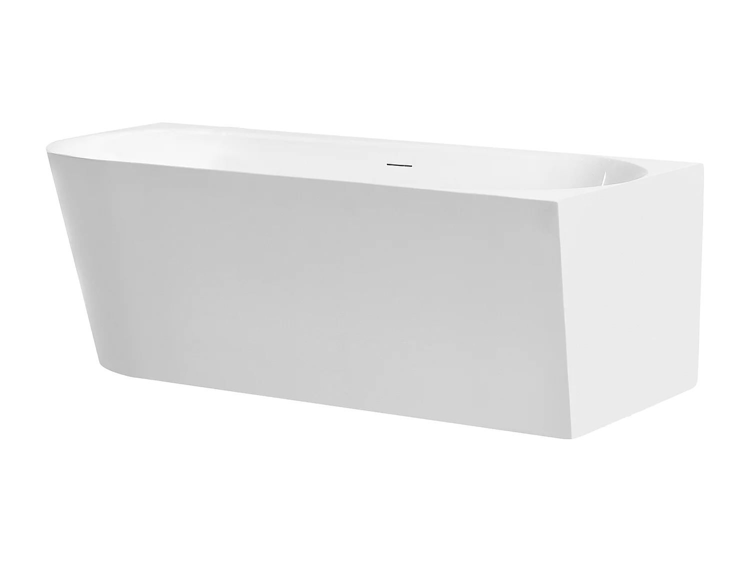 Baignoire d'angle RENACA Côté droite 170 x 79 cm Blanc