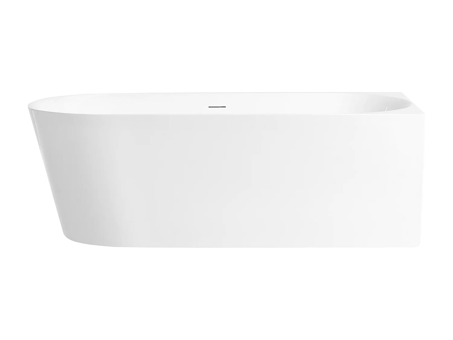 Baignoire d'angle RENACA Côté gauche 170 x 79 cm Blanc