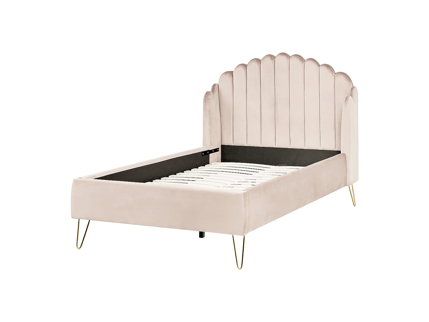 Bed Fabric AMBILLOU 120 x 200 cm (EU Small Double) Light Beige