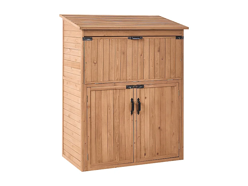 Abri de jardin TOFFIA 127 cm 66 cm Marron