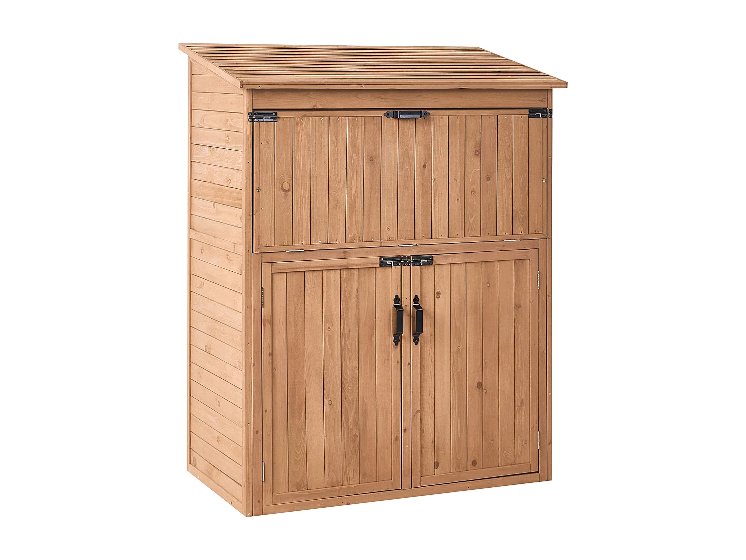 Remise à outils TOFFIA 127 cm 66 cm Marron