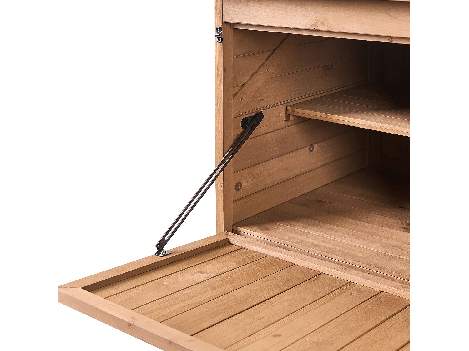 Remise à outils TOFFIA 127 cm 66 cm Marron