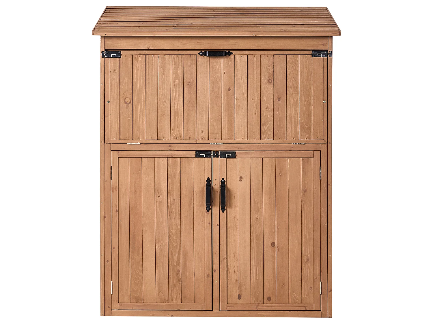 Remise à outils TOFFIA 127 cm 66 cm Bois de sapin Marron