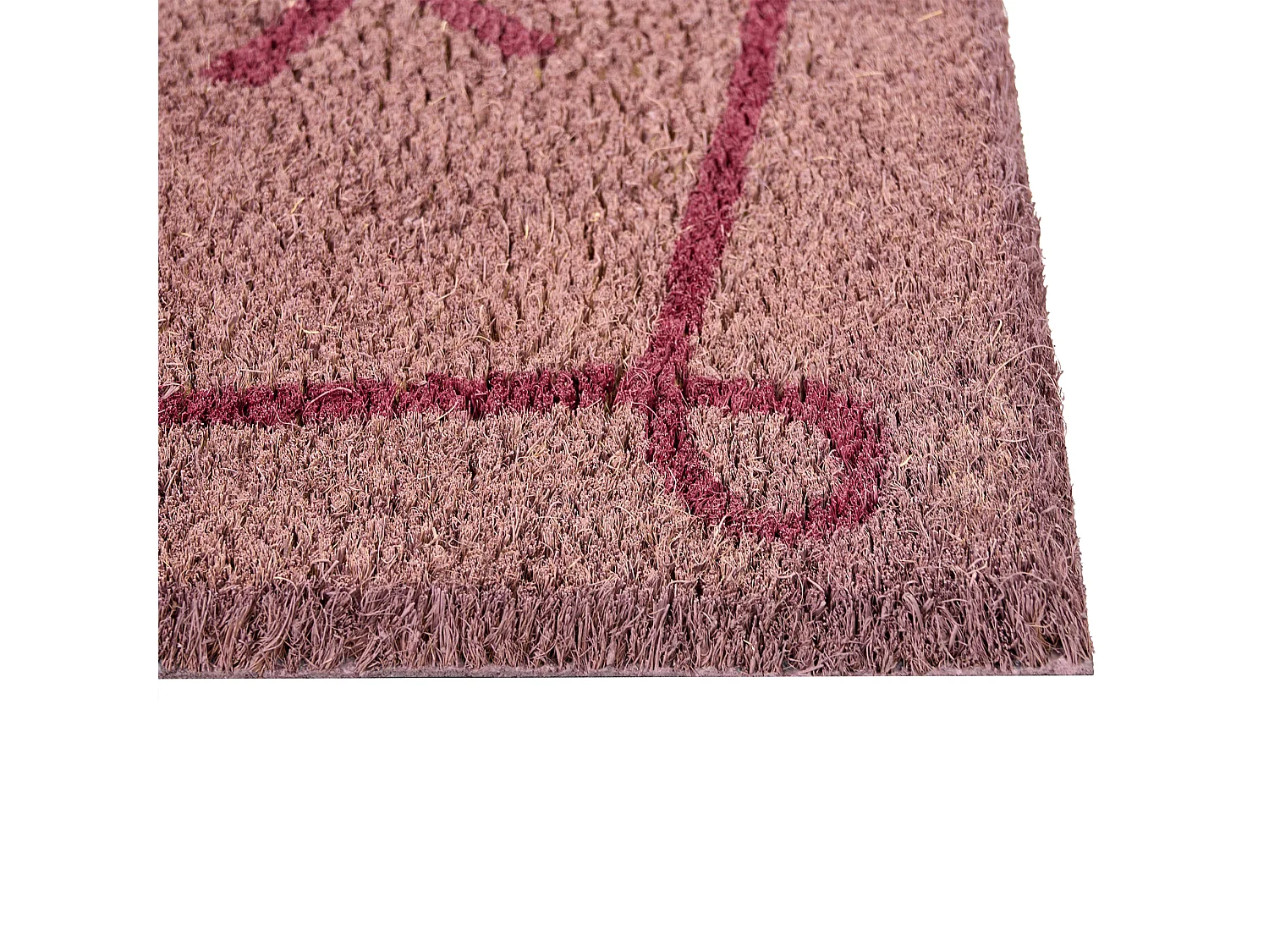 Paillasson BABABU Multicolore 60 x 90 cm Chien Fibre de coco