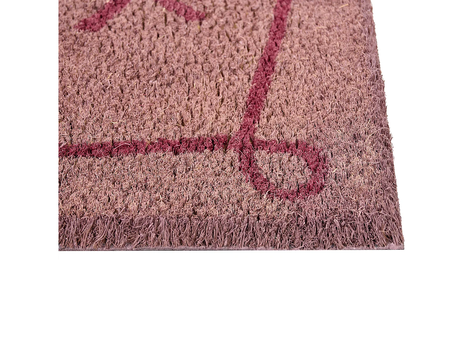 Paillasson BABABU Multicolore 60 x 90 cm Chien Fibre de coco