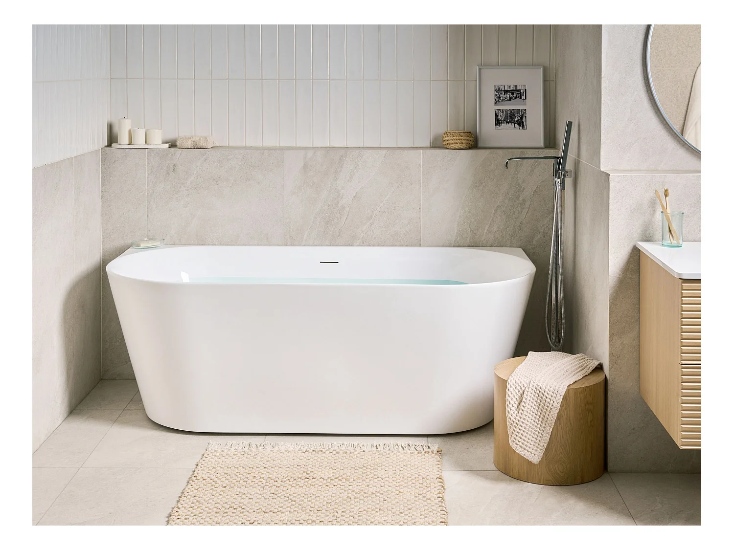 Baignoire RENACA 170 x 79 cm Blanc