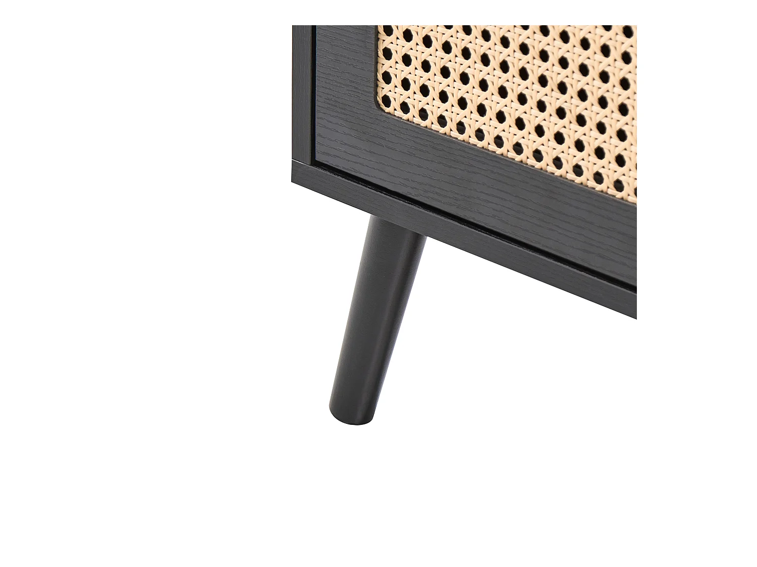 Commode à 4 tiroirs MOURA Noir