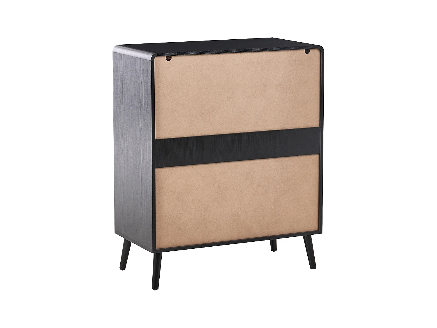 Commode à 4 tiroirs MOURA Noir