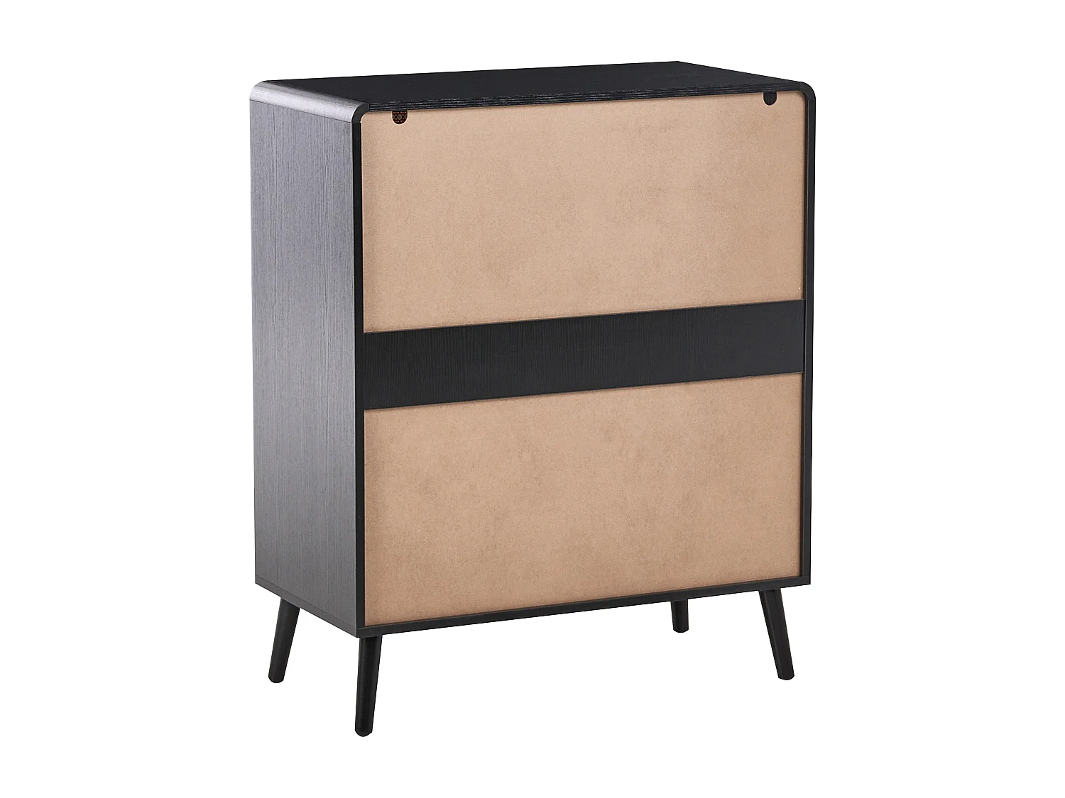 Commode à 4 tiroirs MOURA Noir