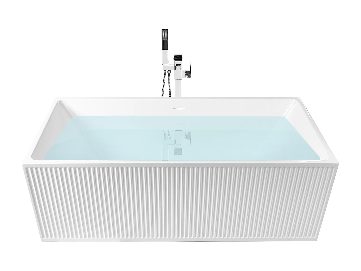 Baignoire îlot SERENA 170 x 80 cm Blanc