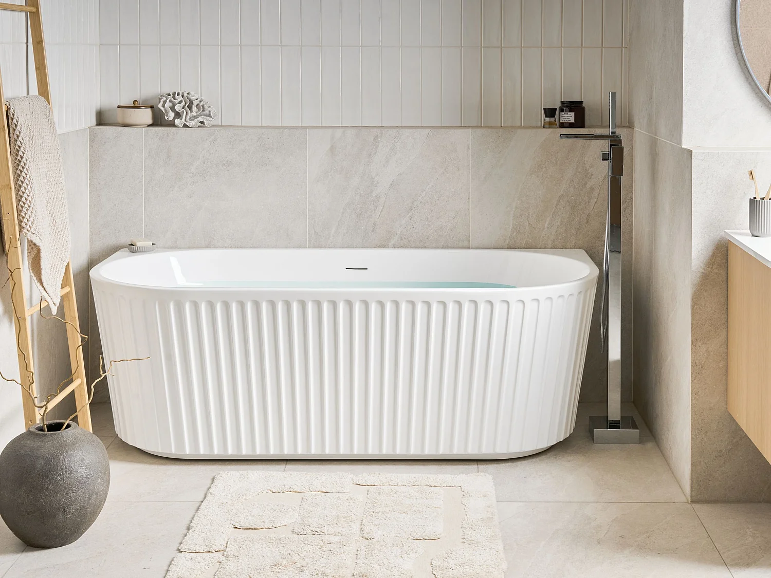 Baignoire SERENA 170 x 80 cm Blanc