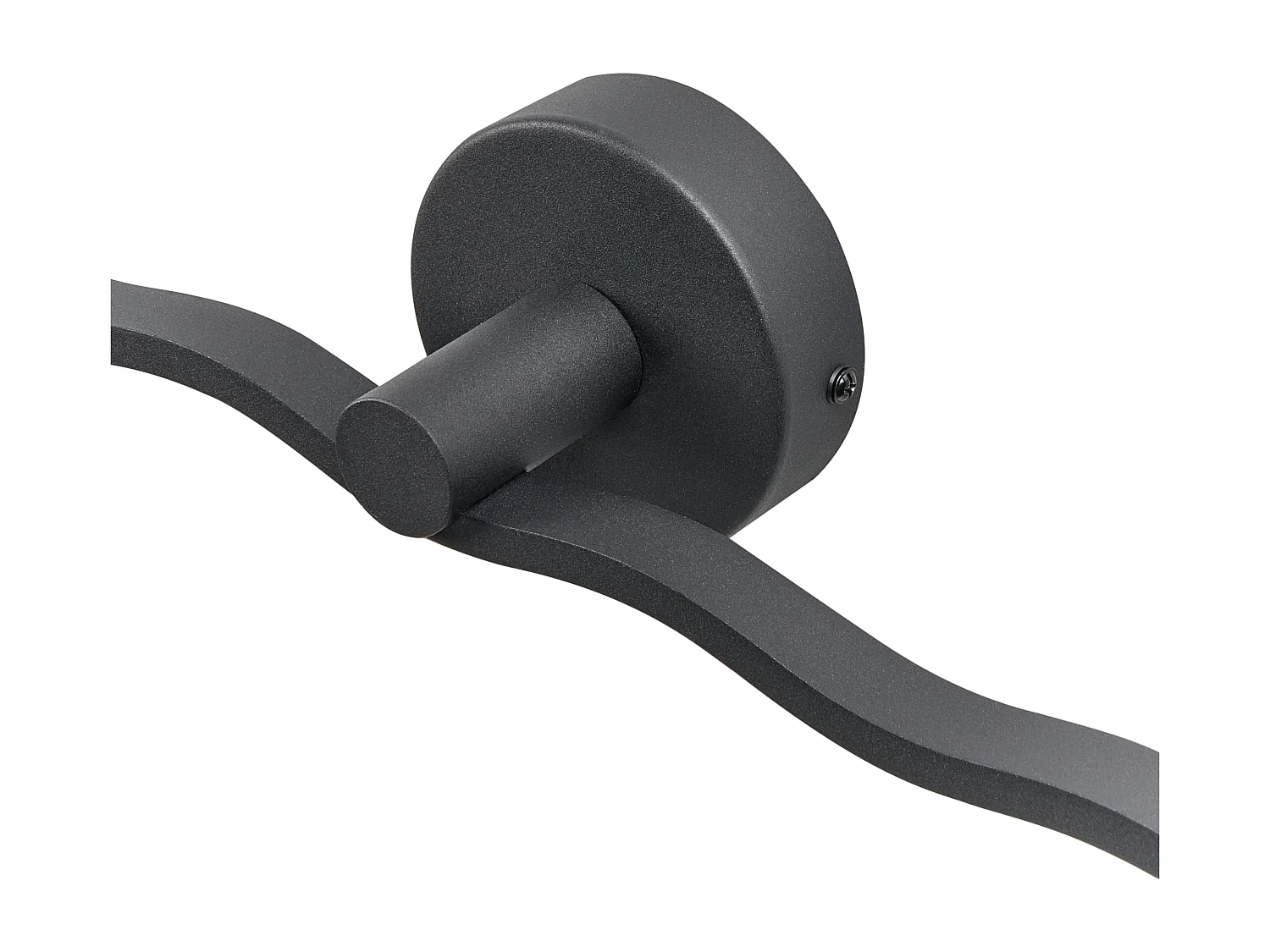 Luminaire LED pour tableau et miroir AILETTE Métal Noir