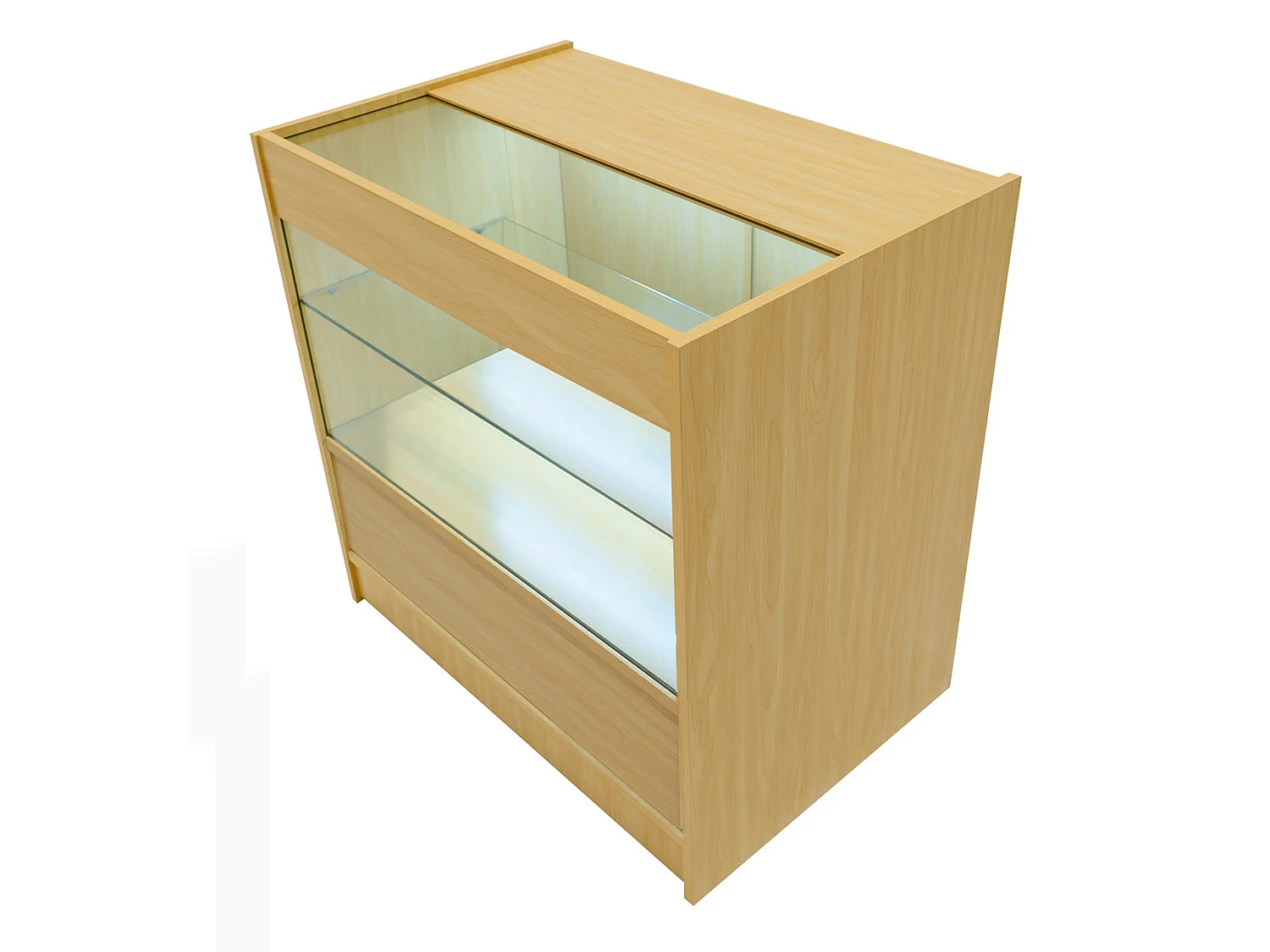 Europa LED-myymälätiskisarja B900, C900, TB60 ja LM60 - vaahtera