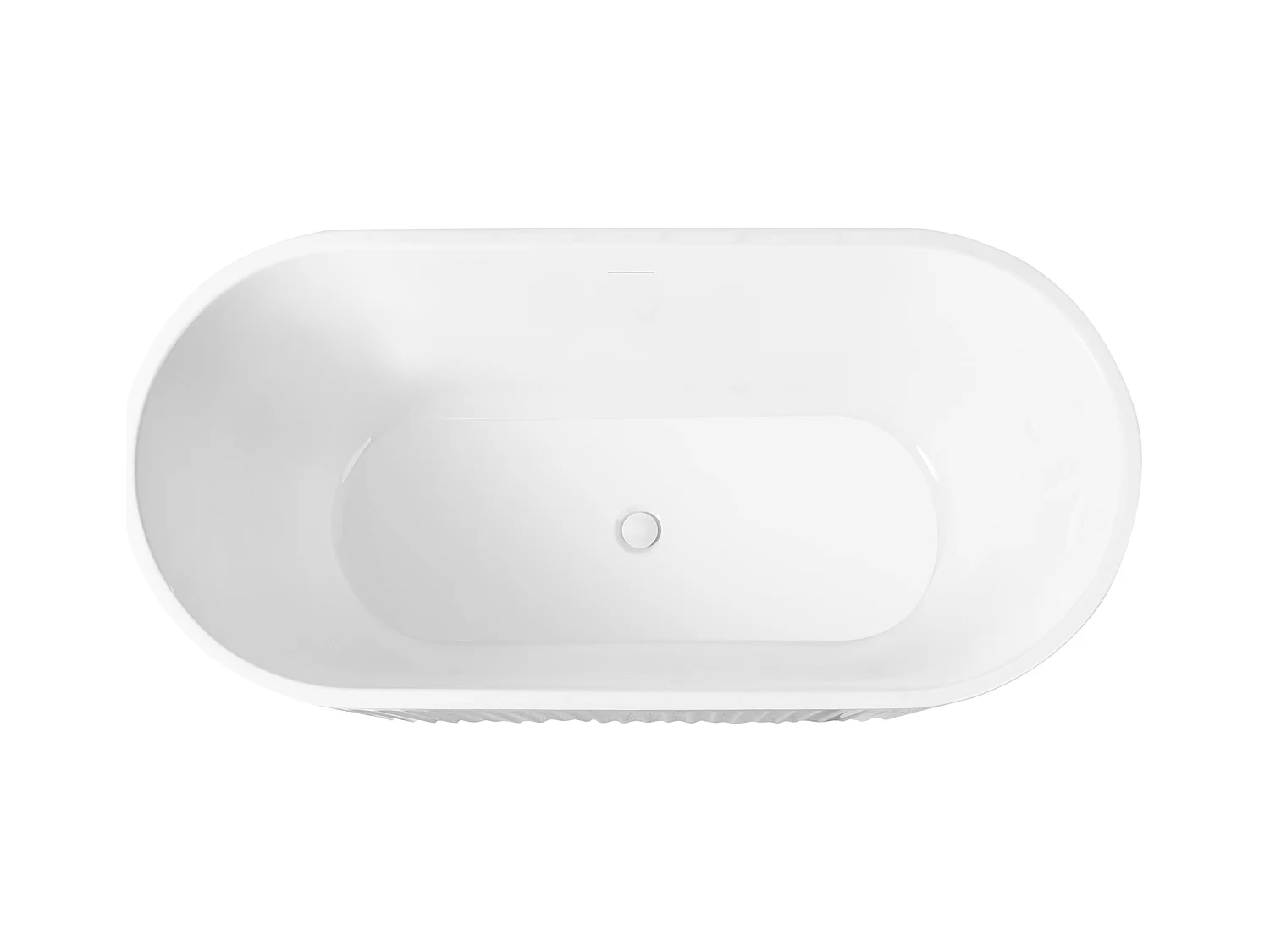 Baignoire îlot SERENA 170 x 80 cm Blanc