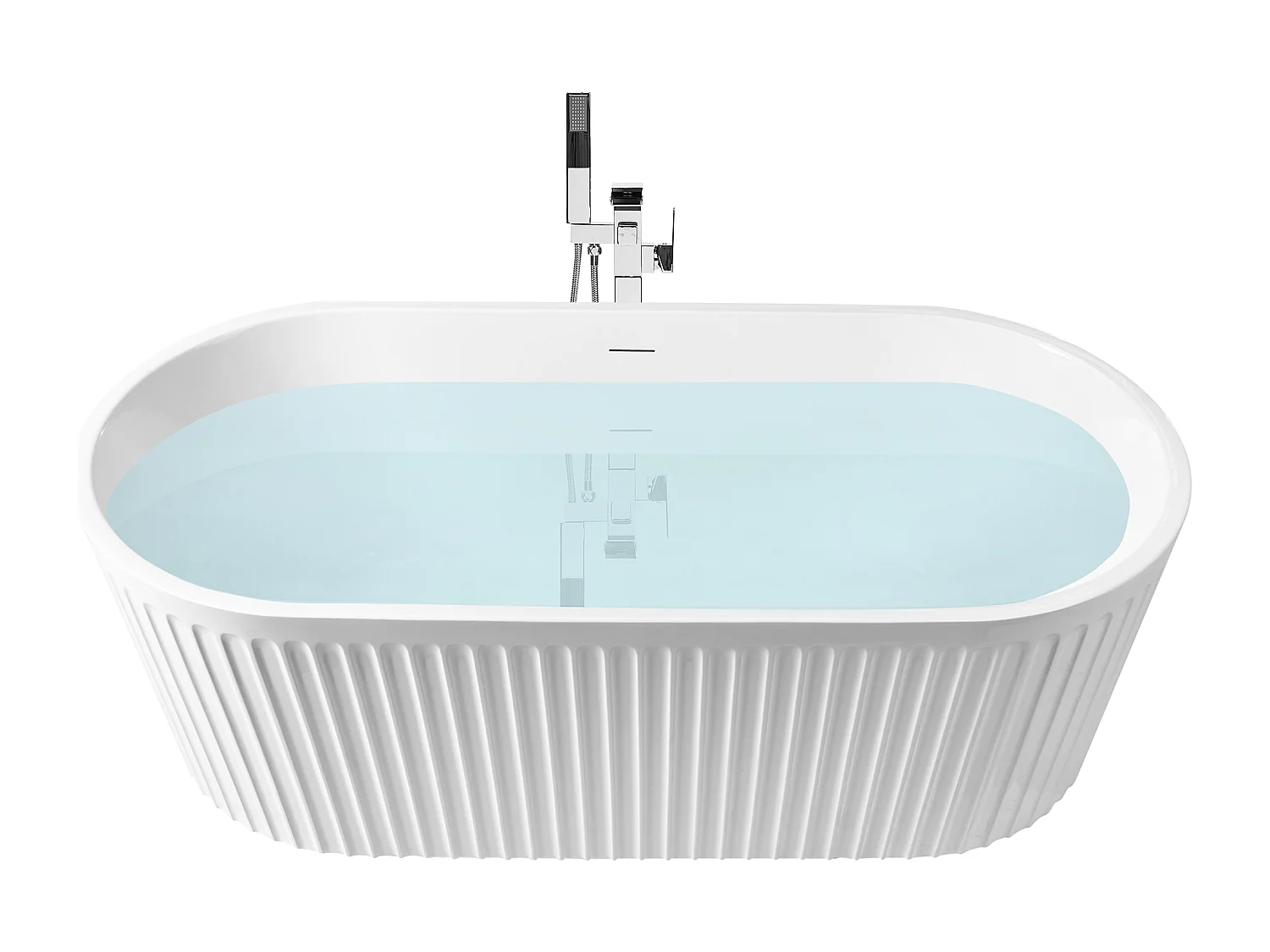 Baignoire îlot SERENA 170 x 80 cm Blanc