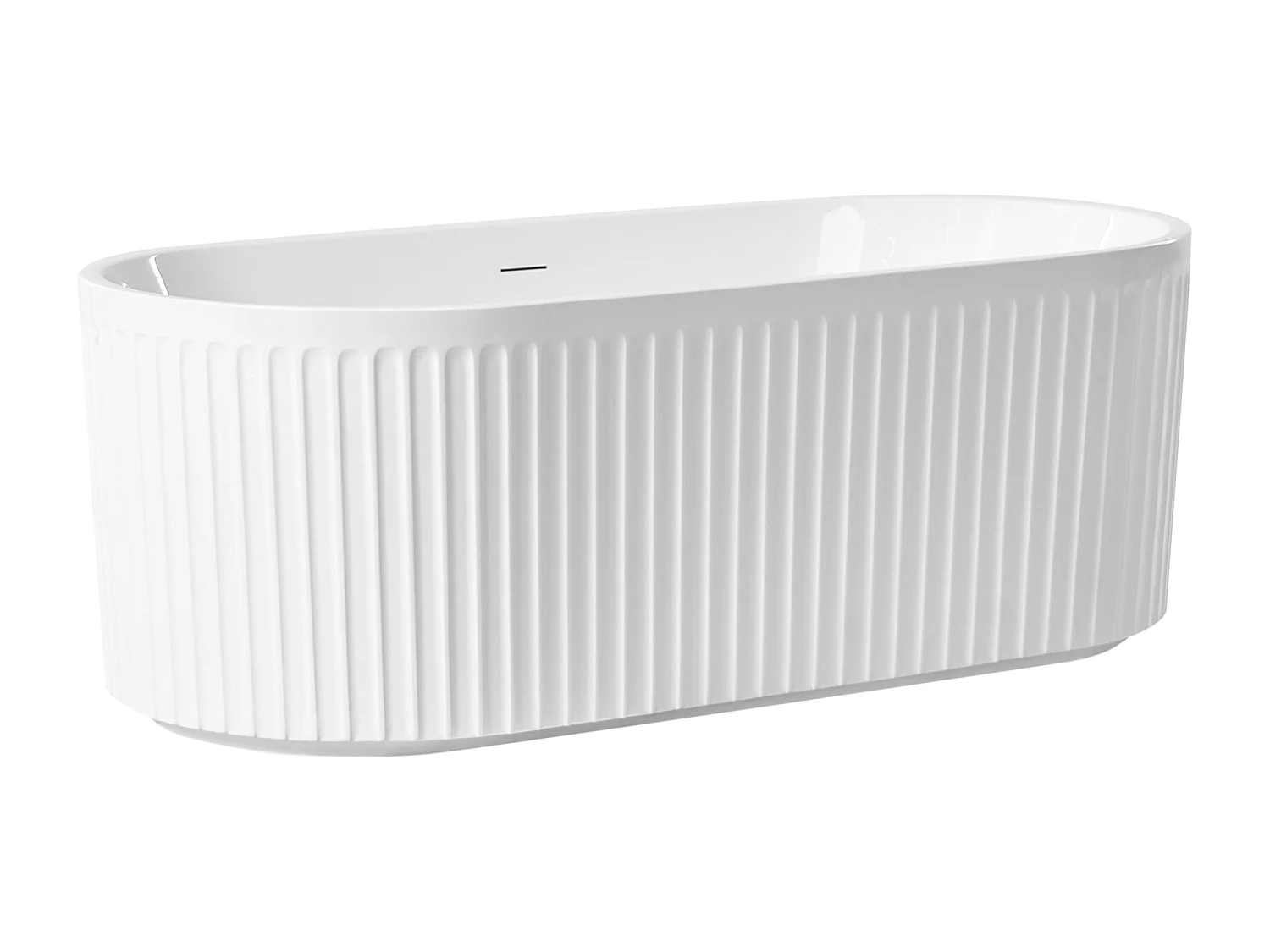 Baignoire îlot SERENA 170 x 80 cm Blanc