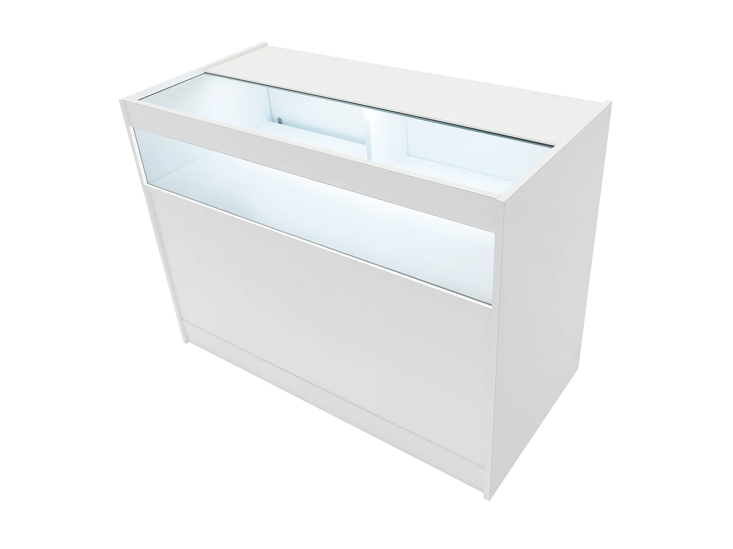 Europa LED-myymälätiskisarja B1200, C1200, TB60 ja LM60 - Valkoinen