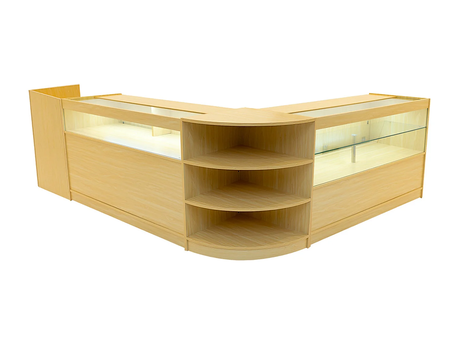 Zestaw oświetlenia sklepowego Europa LED B1500, C1500, TB60 i LM60 - klon