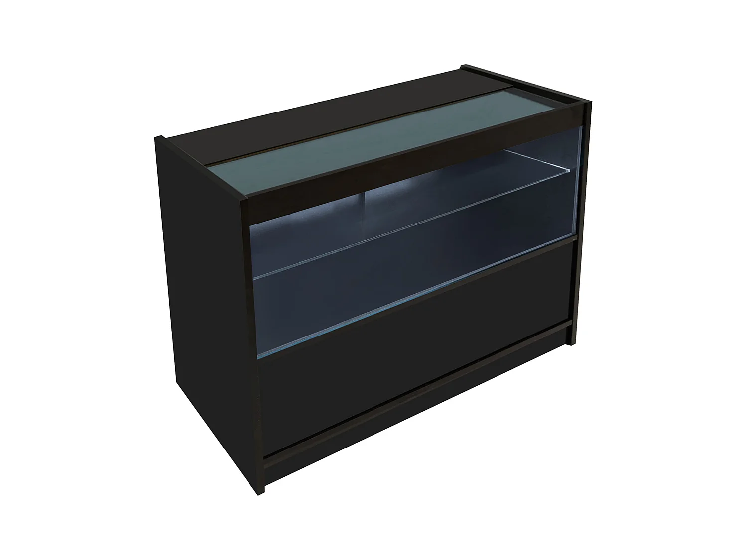 Zestaw oświetlenia sklepowego Europa LED B1200, C1200, TB60 i LM60 – czarny