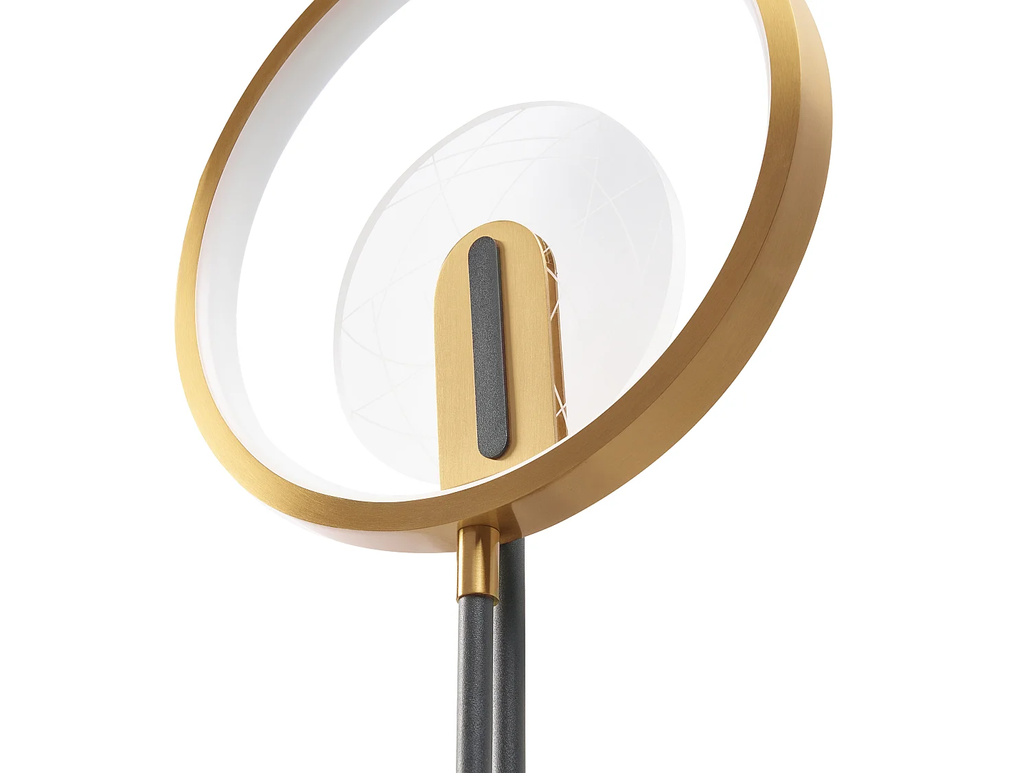 LED Wall Lamp SAMBRE Gold Black Metal