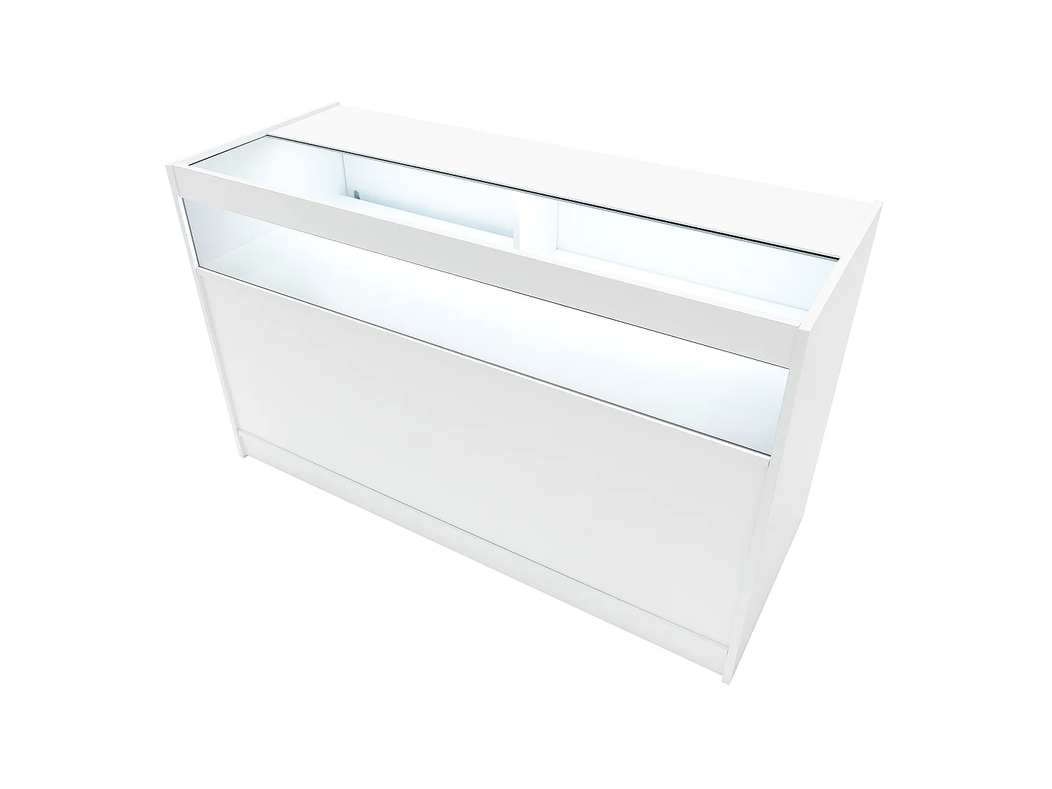 Europa LED-myymälätiskisarja B1500, C1500, TB60 ja LM60 - Valkoinen