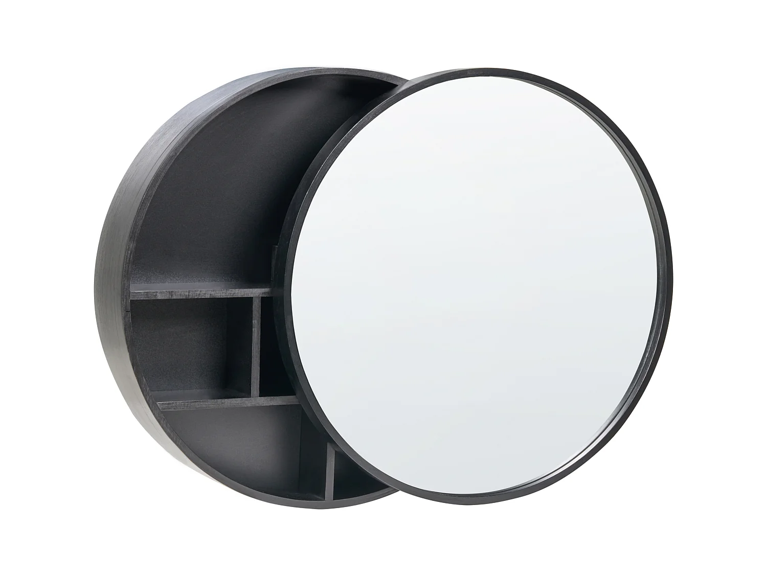 Armoire de toilette murale UCAYALI 50 cm 50 cm Noir