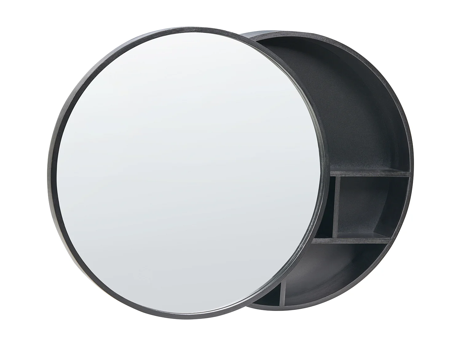 Armoire de toilette murale UCAYALI 50 cm 50 cm Noir