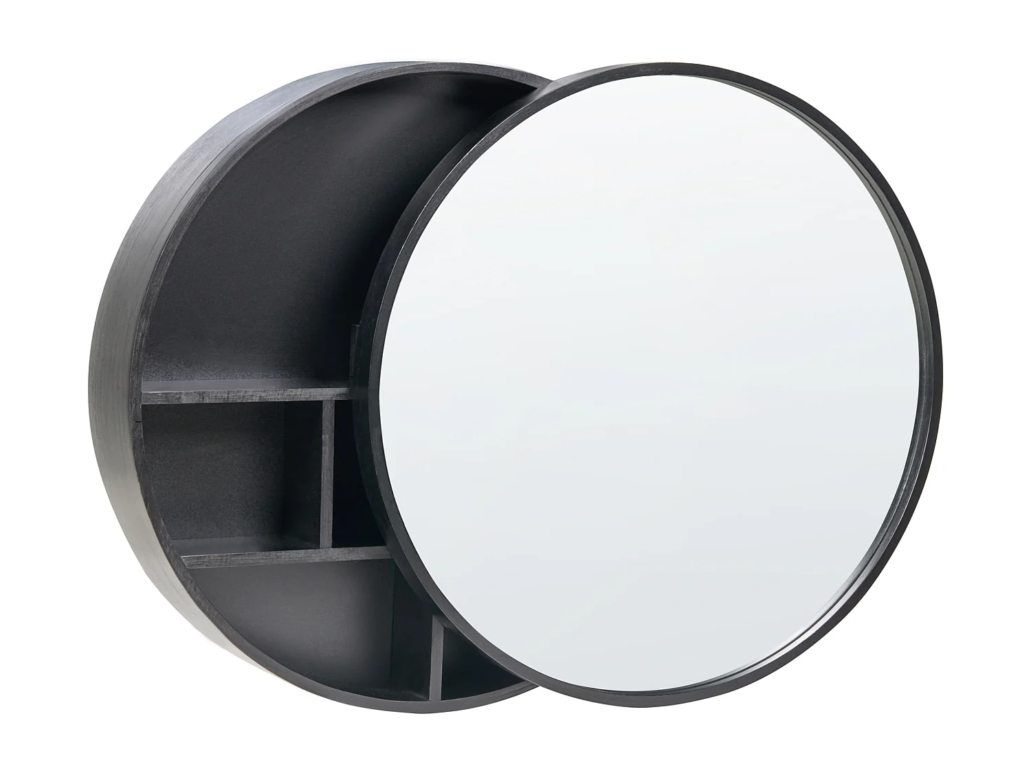 Armoire de toilette murale UCAYALI 50 cm 50 cm Noir