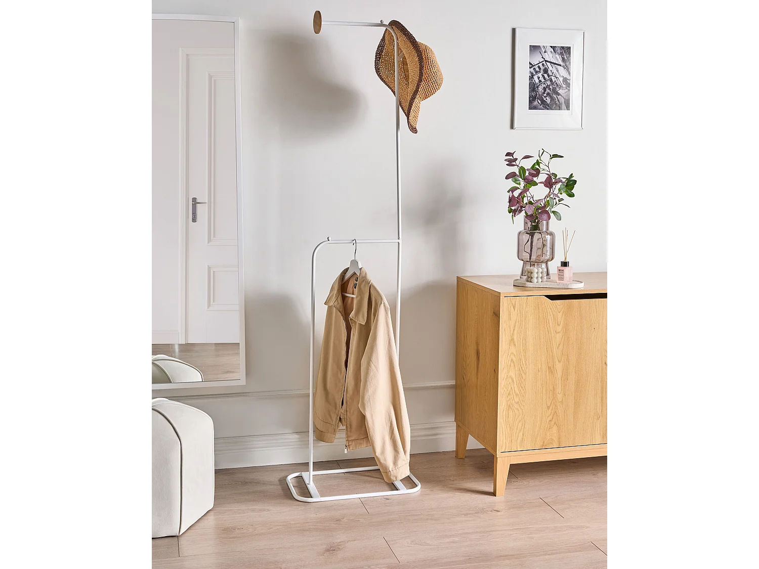 Porte-manteau EUREKA Blanc