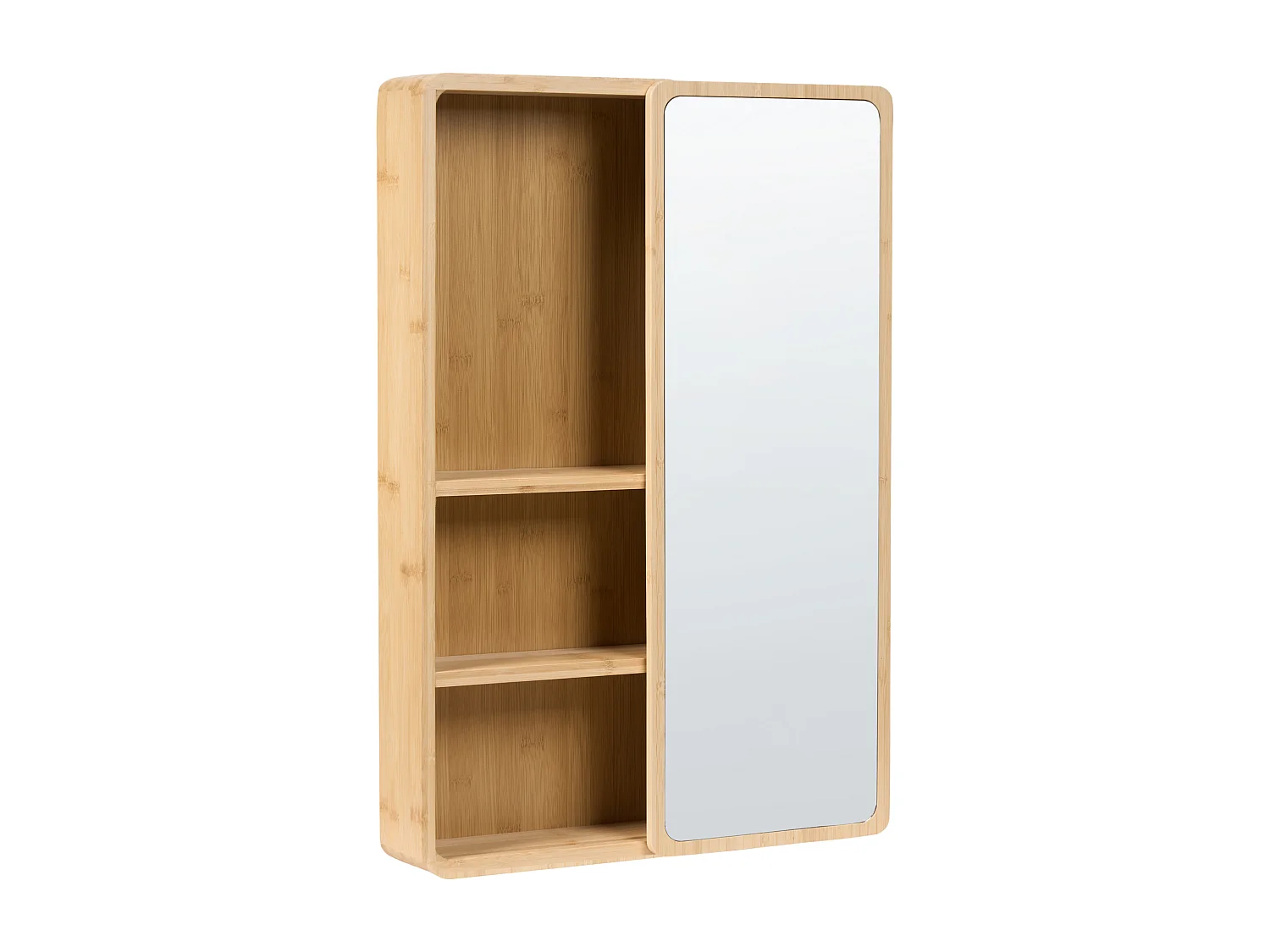 Armoire de toilette murale GUATAVITA 41 cm 61 cm Marron clair