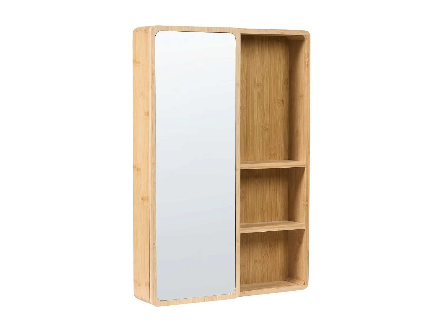 Armoire de toilette murale GUATAVITA 41 cm 61 cm Marron clair