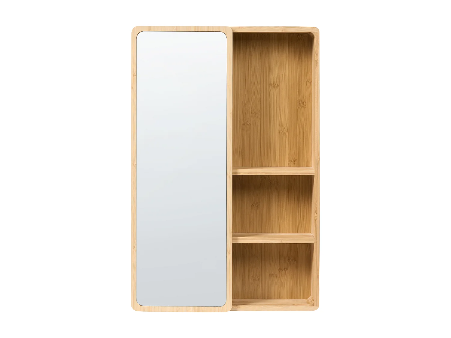 Armoire de toilette murale GUATAVITA 41 cm 61 cm Marron clair