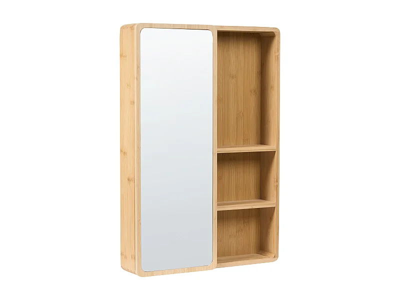 Armoire de toilette murale GUATAVITA 41 cm 61 cm Marron clair