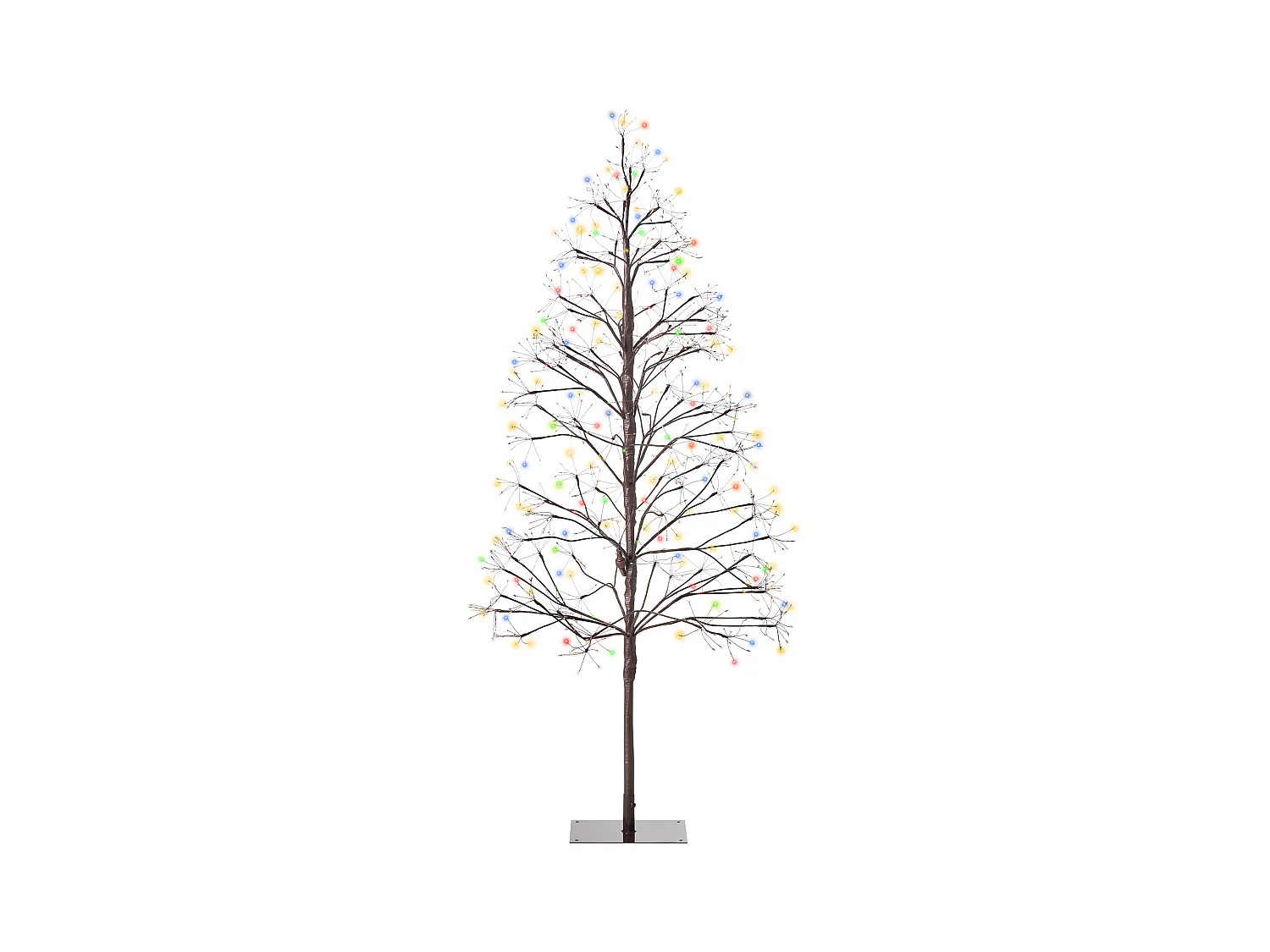 Décoration extérieure LED LONKARI Arbre 150 cm Marron