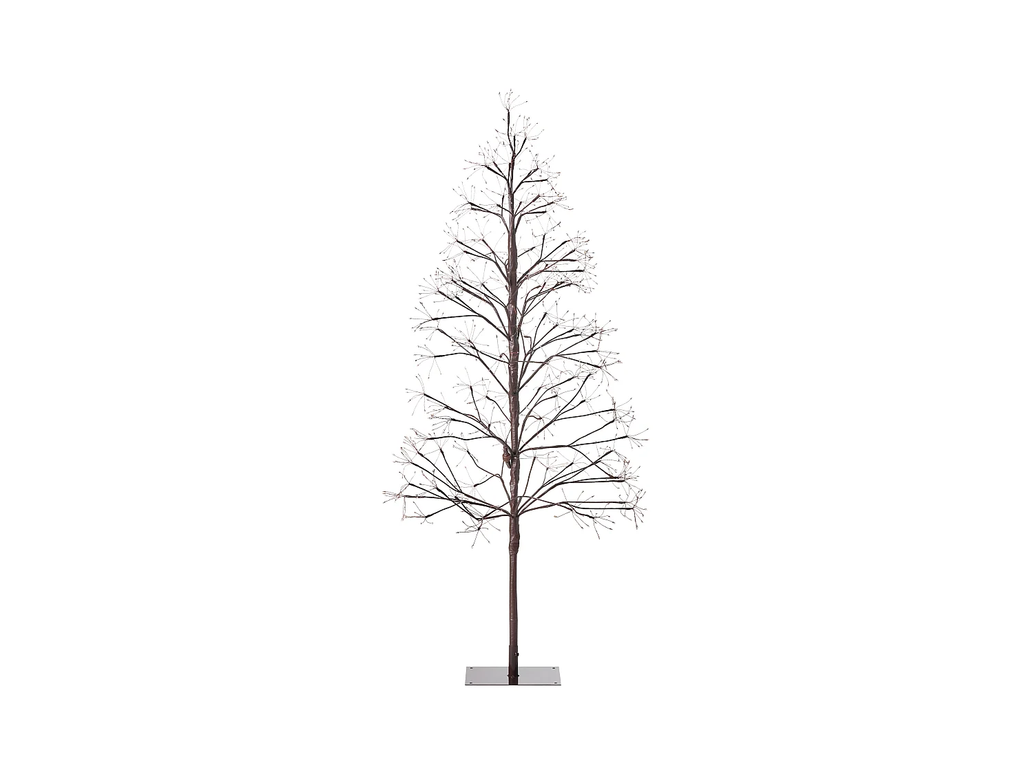 Décoration extérieure LED LONKARI Arbre 150 cm Marron
