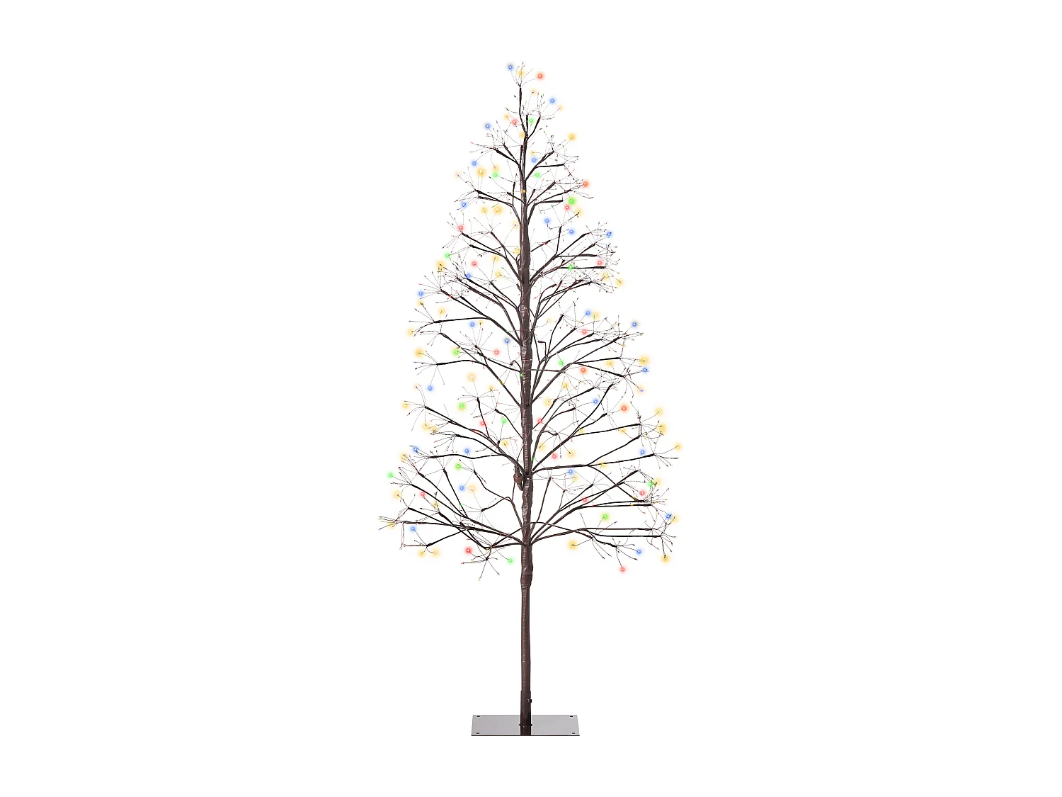 Décoration extérieure LED LONKARI Arbre 150 cm Marron