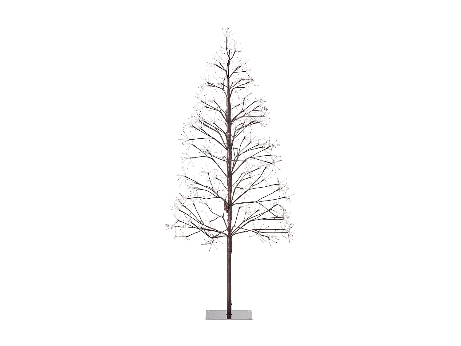 Décoration extérieure LED LONKARI Arbre 150 cm Marron
