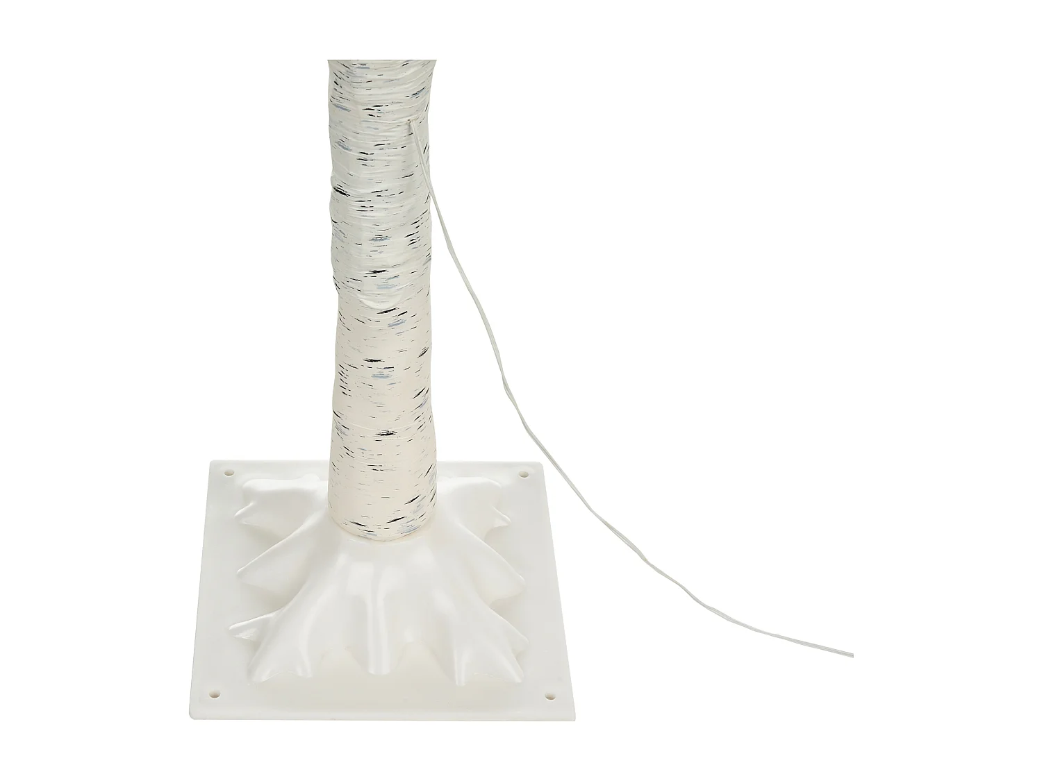 Décoration extérieure LED SUONTEE Arbre de Noël 180 cm Blanc