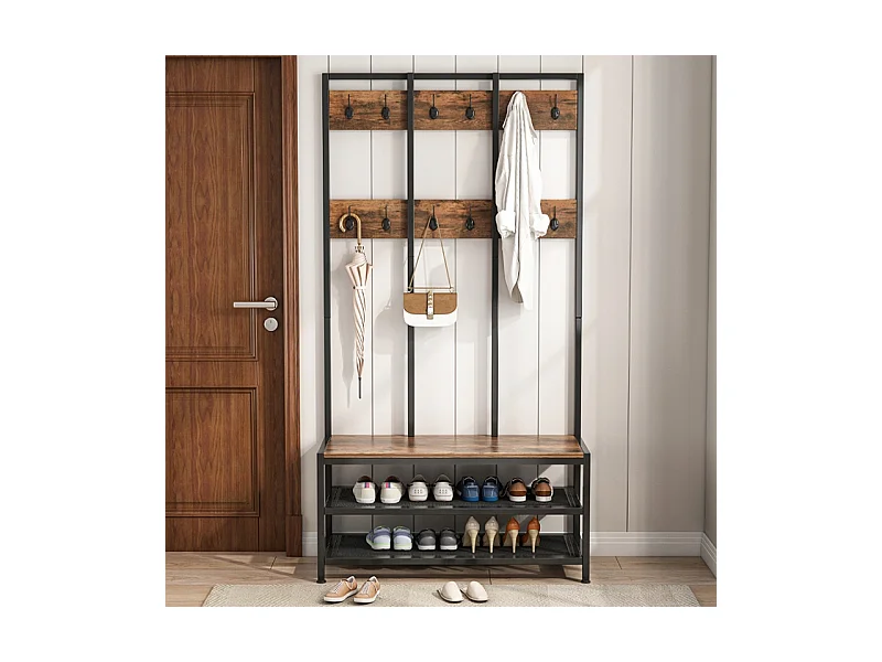 CINTRE INDUSTRIEL POUR VÊTEMENTS CHAUSSURES PRÉSENTOIR LOFT GARDE-ROBE ARMOIRE SIÈGE