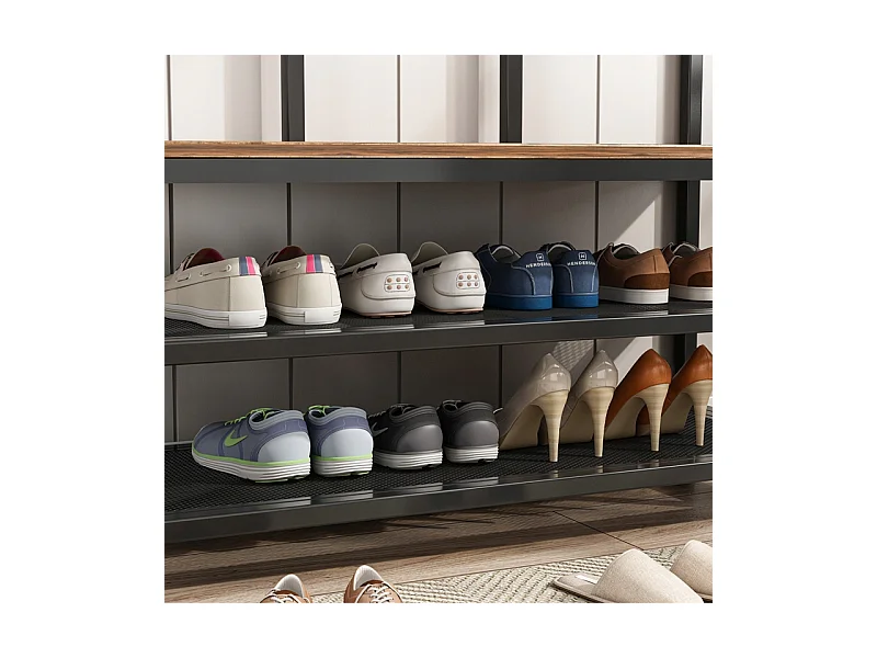 CINTRE INDUSTRIEL POUR VÊTEMENTS CHAUSSURES PRÉSENTOIR LOFT GARDE-ROBE ARMOIRE SIÈGE